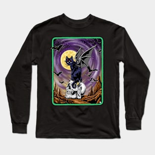 Bat Cat Long Sleeve T-Shirt